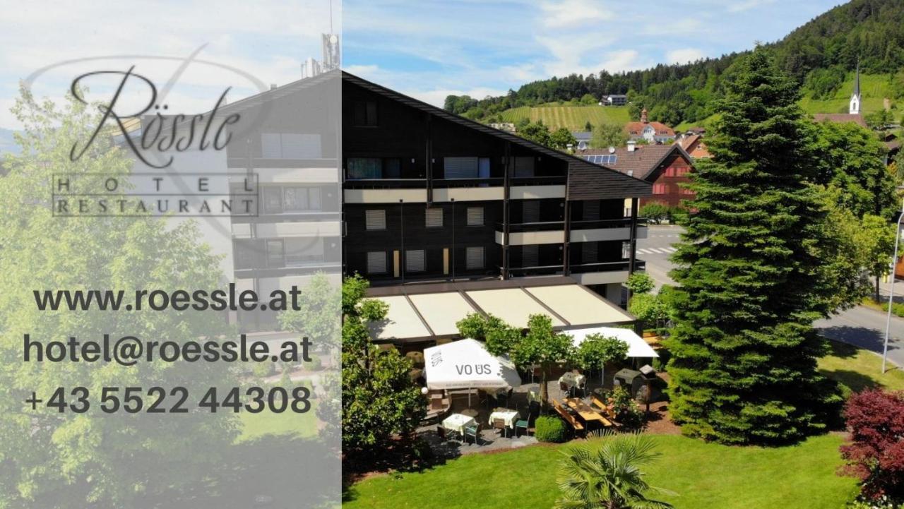 Hotel Restaurant Roessle Rankweil Buitenkant foto